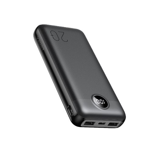 VG-W2039PD-B, VEGER Power bank s LCD zaslonom, Kapacitet 20000mAh, USB