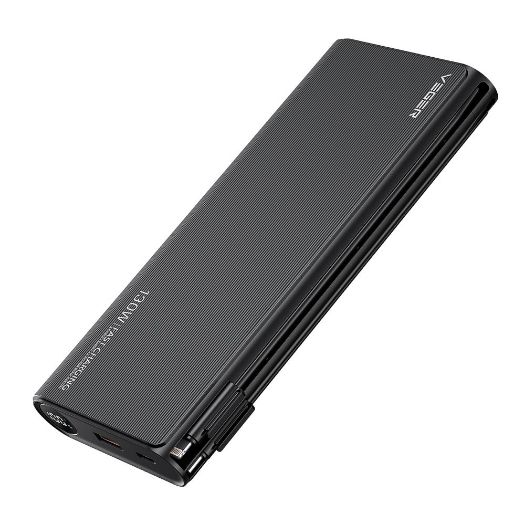 VG-W2503-T130, VEGER Power bank s LCD zaslonom, Kapacitet 25000mAh, USB