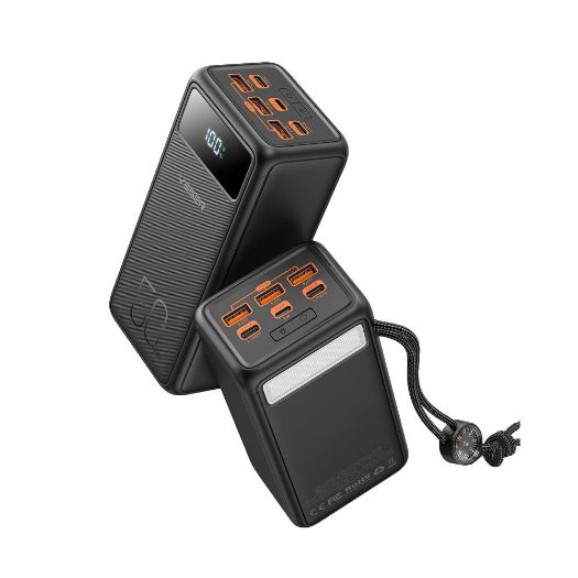 VG-W5001C, VEGER Power bank s LCD zaslonom, Kapacitet 56000 mAh, USB, C, Ulaz munje