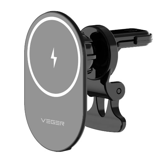 VG-Y38, VEGER bežični punjač, Snaga 15W, USB, C ulaz, Brzo punjenje, Bežični izlaz