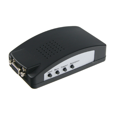 VGA-CONVERTER Video adapter   Inputs: VGA, SVIDEO or BNC Video   Output: VGA 
