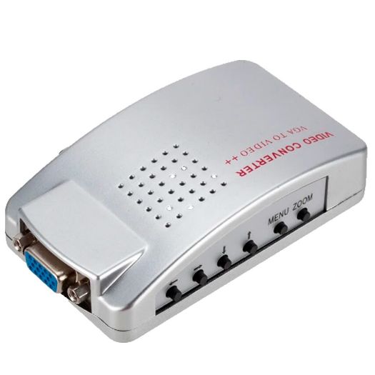 VGA-VIDEO-CONVERTER, Video adapter, Ulazi: VGA, Izlaz: VGA, S, VIDEO i RCA video