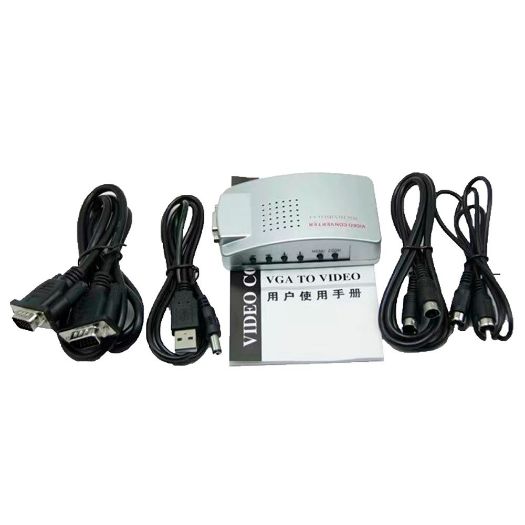 VGA-VIDEO-CONVERTER, Video adapter, Ulazi: VGA, Izlaz: VGA, S, VIDEO i RCA video