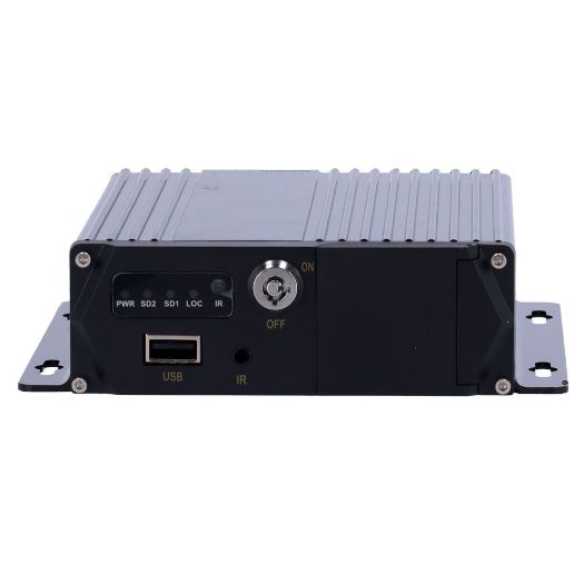 VW-9034S-4CH, MDVR osnovna 4 AHD kanala 1080P, Snimanje na SD karticu, Konektori M12 4 pina