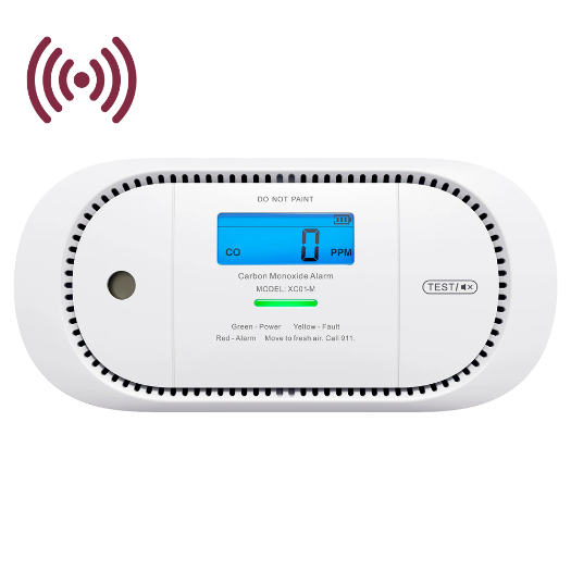 XC01-M X Sense Standalone Carbon Monoxide Alarm   Connection with SBS50 HUB for APP communication 