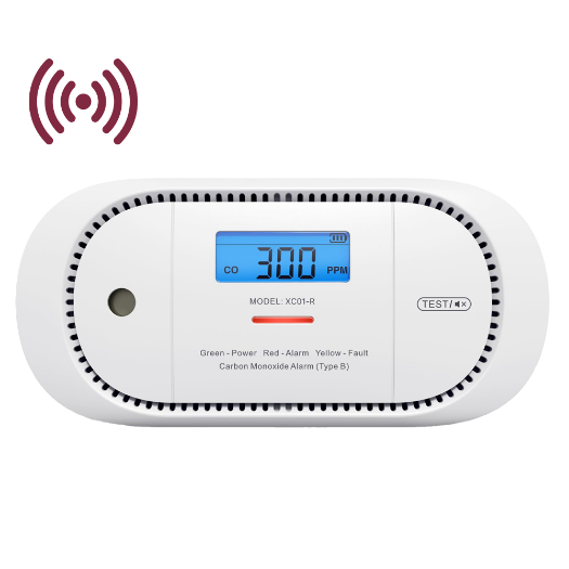 XC01-WR X Sense Standalone Carbon Monoxide Alarm   Allows connecting 24 RF detectors 868MHz 