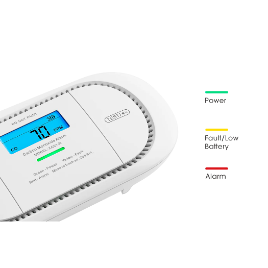 XC01-WR X Sense Standalone Carbon Monoxide Alarm   Allows connecting 24 RF detectors 868MHz 
