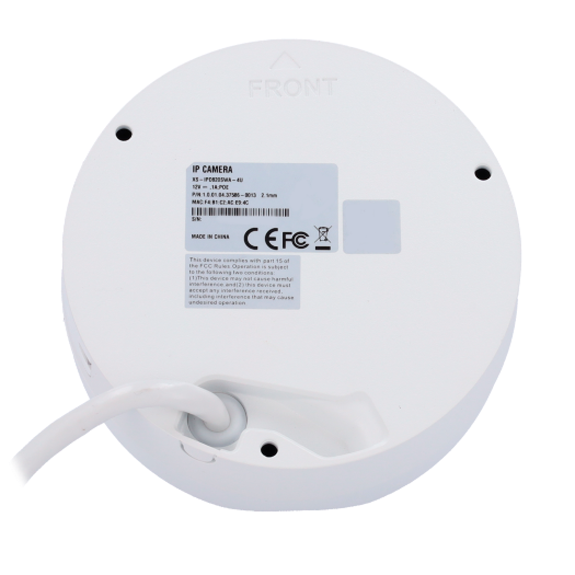 XS-IPD820SWA-4U 4 MP IP Camera   1/2.1" 4MP Wide Angular    Compression H.265+ / H.265 