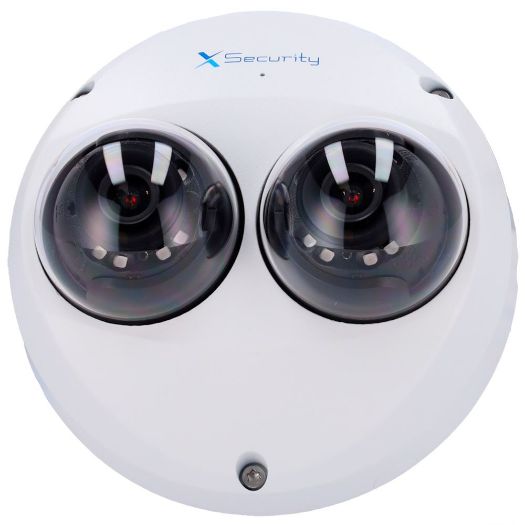 XS-IPD850A-4U-MIND, X, Sigurnosna dvostruka IP kamera s kupolom, 2x 4 megapiksela (2560x1440)