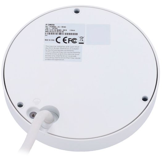 XS-IPD850A-4U-MIND, X, Sigurnosna dvostruka IP kamera s kupolom, 2x 4 megapiksela (2560x1440)