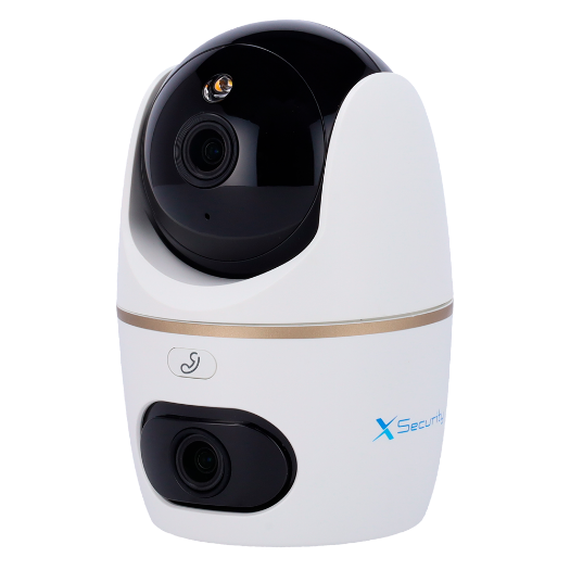 XS-IPH5D-5EW-DUAL X Security IP dual Wi Fi   Dual Lens (Panoramic 5Mpx + PT 5Mpx)) 