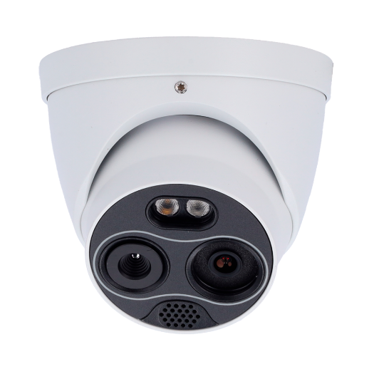 XS-IPTT256A-2D4-WIZ X Security Turret Dual IP Thermal Camera   256x192 VOx | Lens 2 mm | Sensitivity ? 40mK 
