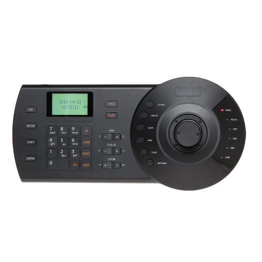 XS-KB1000N-E, X, Sigurnosna IP kontrolna tipkovnica, LCD zaslon, Priključak RS485 / RS422 / RJ45 / RS232