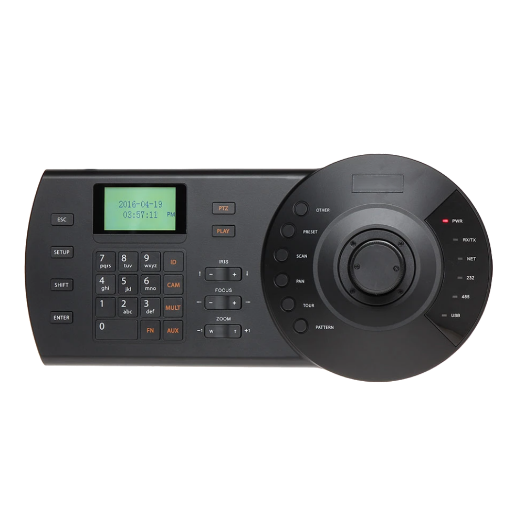 XS-KB1000N-E X Security IP kontrolna tipkovnica   LCD zaslon   Povezivanje RS485 / RS422 / RJ45 / RS232 