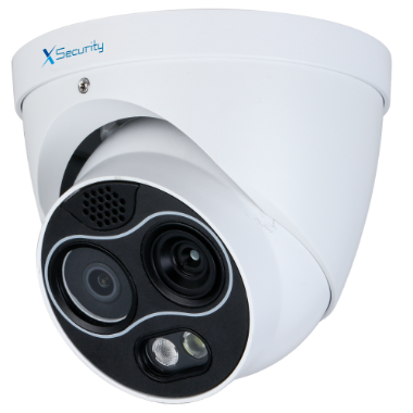 XS-IPTT256A-7D4-WIZ X Security Dual IP thermal camera   256x192 VOx | Lens 7 mm 