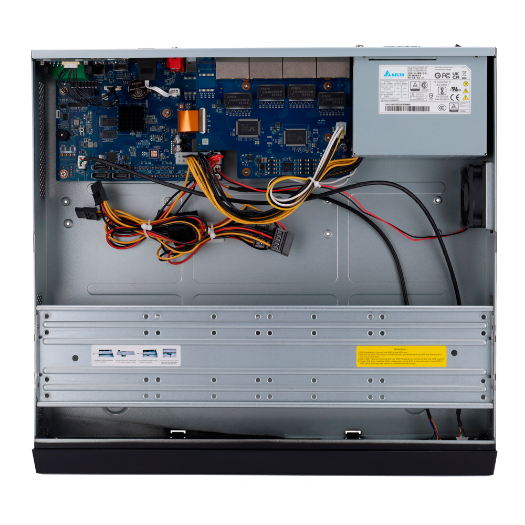 XS-NVR3432A-16P-WIZ X Security NVR   Maksimalna rezolucija 16 megapiksela   32 kanala / 16 PoE af/at priključaka 