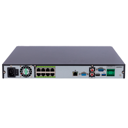 XS-NVR6208A-8P-AI X Security NVR Recorder ACUPICK   8 CH IP | 8 CH PoE 