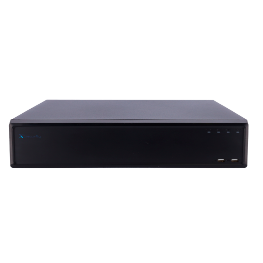 XS-NVR6864A-16P-WIZ X Security NVR   Maximum resolution 32 Megapixel   64 CH / 16 PoE af/at ports 