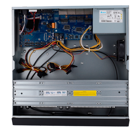 XS-NVR6864A-16P-WIZ X Security NVR   Maximum resolution 32 Megapixel   64 CH / 16 PoE af/at ports 