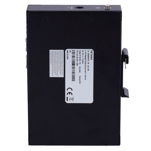 XS-SW0604HIPOE-MF-120-DIN, X, Sigurnosni prekidač PoE, 3 FE porta + 1GE + 2 GE SFP