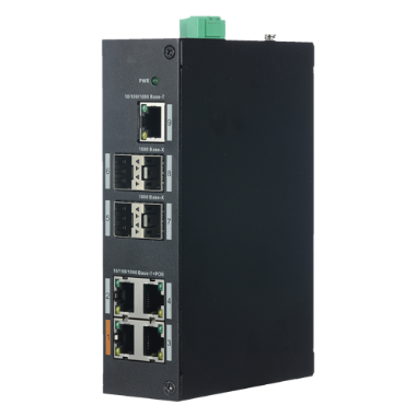 XS-SW0904HIPOE-GF-96 PoE Switch   4 PoE+ ports RJ45 + 1 x RJ 45 port   4 SFP Gigabit ports 