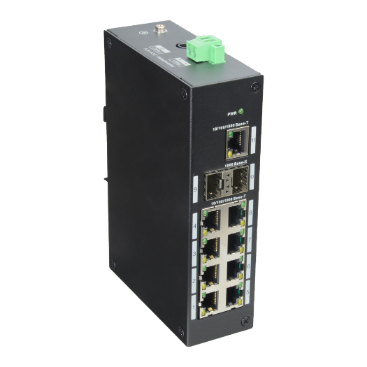 XS-SWI1100-GDIN Industrial Switch X Security   9 ports RJ45 + 2 Uplink port (SFP) 