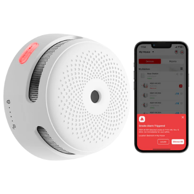 XS01-M X Sense® Mini Stand alone Smoke Detector   Connection with SBS50 HUB for APP communication 