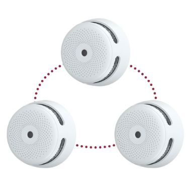 XS01-WR-3PACK, Paket od 3 mini stalka, sam detektor dima X, Osjećaj, Omogućuje spajanje 24 RF detektora 868MHz