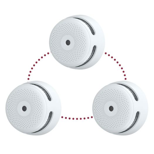 XS01-WR-3PACK, Paket od 3 mini stalka, sam detektor dima X, Osjećaj, Omogućuje spajanje 24 RF detektora 868MHz