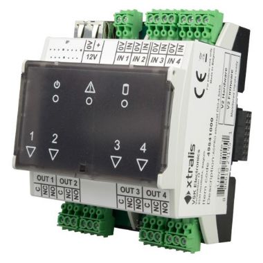 XTL-49841000, XTRALIS Ethernet PoE I/O modul, 4 napona, slobodni kontaktni ulazi