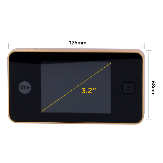 YALE-DOORVIEWER500-GOLD