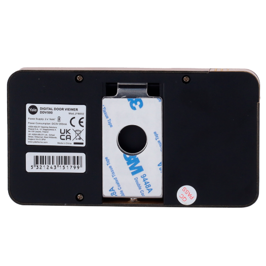 YALE-DOORVIEWER500-SILVER