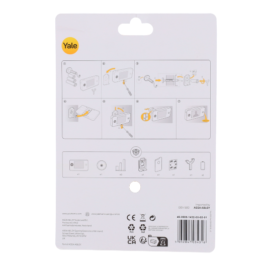 YALE-DOORVIEWER500-GOLD