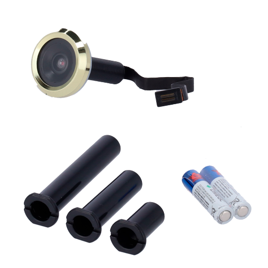 YALE-DOORVIEWER500-SILVER