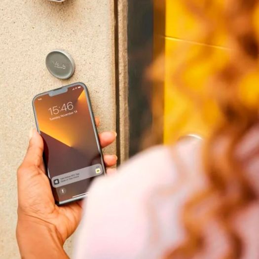 YALE-DOT-S, Dodatak s točkama, NFC komunikacija, Otvaranje i zatvaranje putem NFC-a