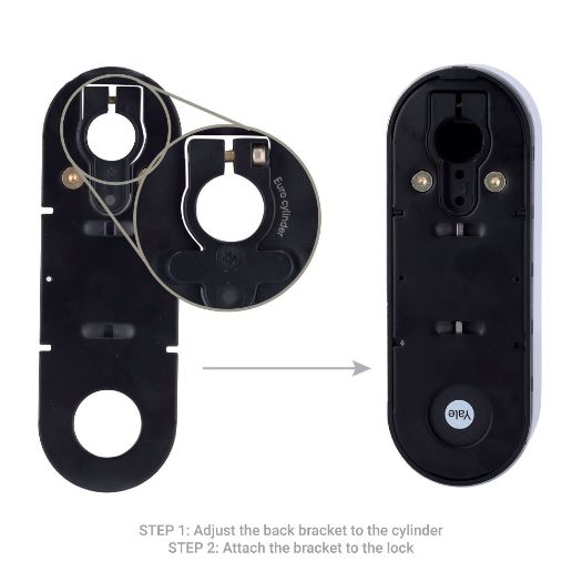 YALE-LINUS-L2-S, BLE i WiFi pametni ključ za okretanje, Nevidljivo izvana