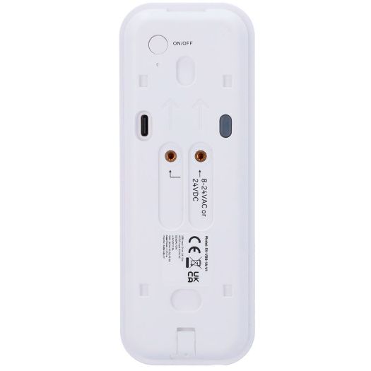 YALE-VIDEODOORBELL, Pametno zvono na vratima s WiFi videom, Rezolucija 1080 Full HD širokog zaslona