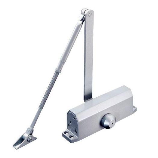 YC83-2, Zatvarači vrata, Za lijevo ili desno otvaranje, Metal, Vrata do 100 kg