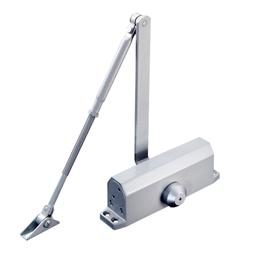 YC83-2 Door closers   For left or right opening   Metal   Doors up to 100 kg 