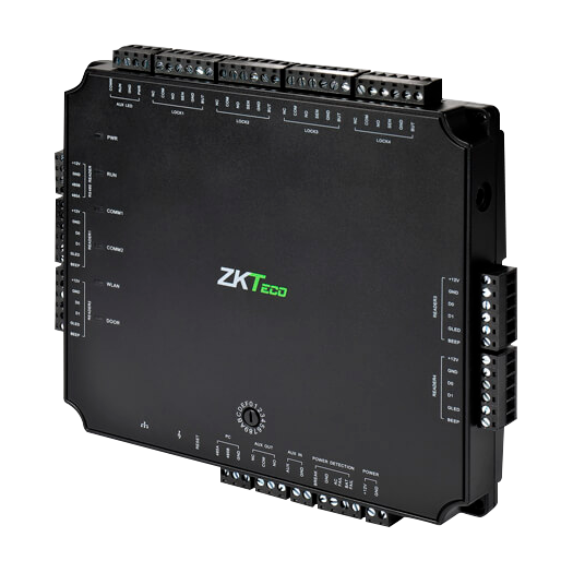 ZK-ATLAS-400 PoE Access Controller   Access with card or password   TCP/IP | Connection to slave controller 