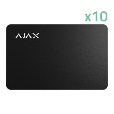 10XAJ-PASS-B, beskontaktna pristupna kartica, Mifare DESFire® tehnologija, kompatibilna s KeyPad Plus i KeyPad TouchScreen 