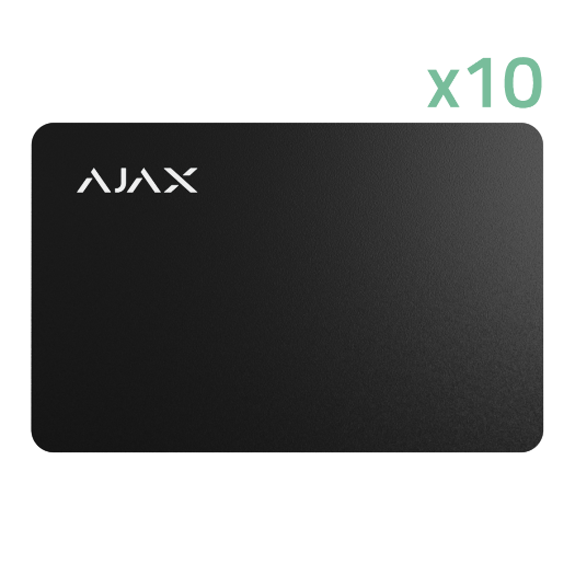 10XAJ-PASS-B, beskontaktna pristupna kartica, Mifare DESFire® tehnologija, kompatibilna s KeyPad Plus i KeyPad TouchScreen 