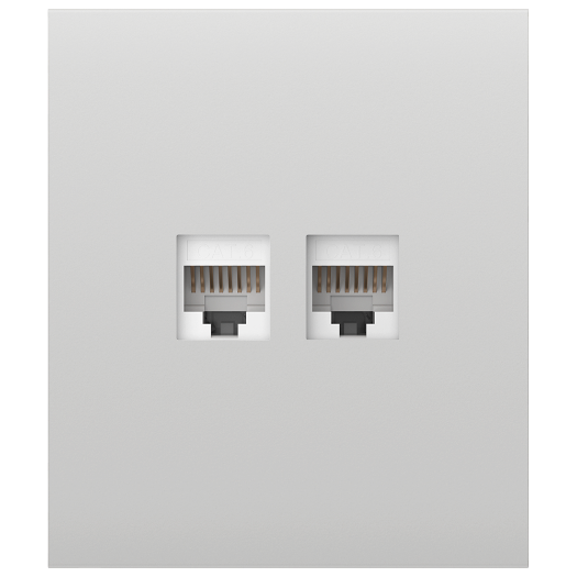 AJ-CENTERCOVER-LAN-W, središnji poklopac za Ethernet utikač, kompatibilan s AJ