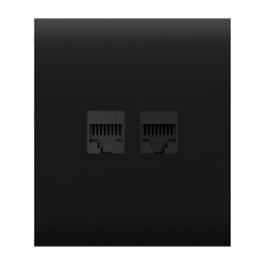 AJ-CENTERCOVER-LAN-B, središnji poklopac za Ethernet utičnicu, kompatibilan s AJ