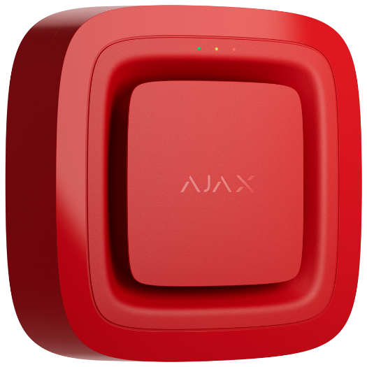 AJ-EN54-SOUNDER-R, bežična sirena, trenutačne obavijesti, glasnoća zvuka do 100 dB 