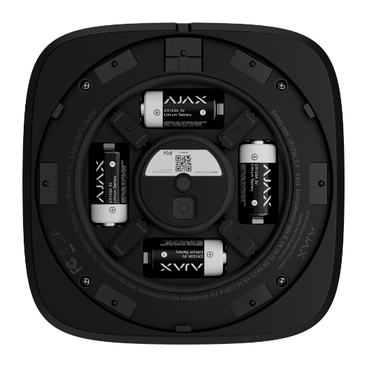 AJ-EN54-SOUNDER-VAD-B, bežična sirena s zvučnim i vizualnim alarmom, trenutačne obavijesti 