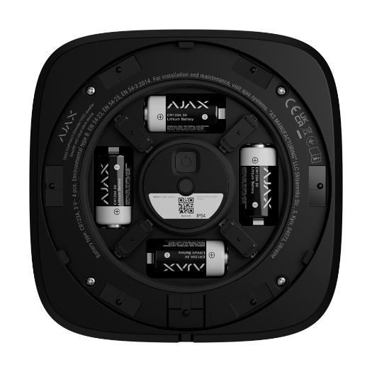 AJ-EN54-SOUNDER-B, bežična sirena, trenutačne obavijesti, glasnoća zvuka do 100 dB 