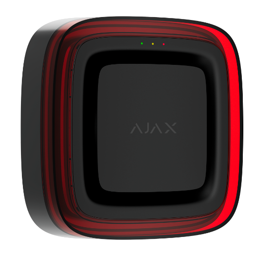 AJ-EN54-SOUNDER-VAD-B, bežična sirena s zvučnim i vizualnim alarmom, trenutačne obavijesti 