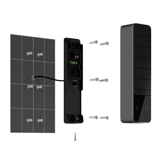 AJ-KEYPADOUTDOOR-B, Vanjska tipkovnica IP66/IK08 s čitačem RFID, Potpuno ili grupno naoružavanje /razoružavanje