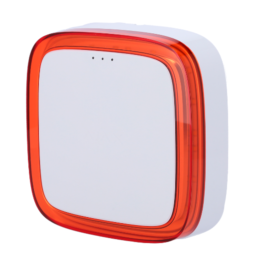 AJ-EN54-VAD-W, bežični indikator svjetla, trenutačne obavijesti, daljinsko upravljanje i konfiguracija u Ajax aplikacijama 